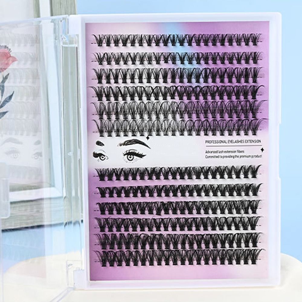 Natural Look False Eyelashes W - Eyelash Extension Wispy Look 评论和价格