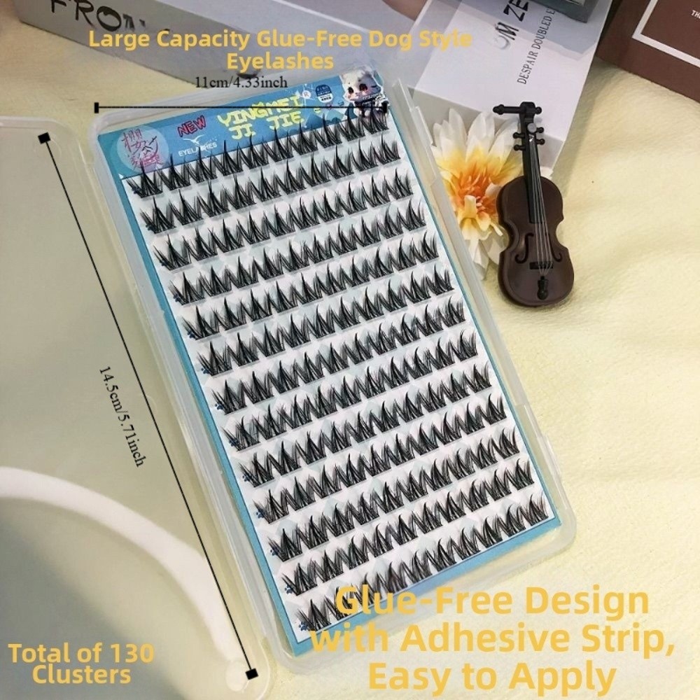 100/130/200 Clusters Black Sel - Eyelash Extension No 11 评论和价格