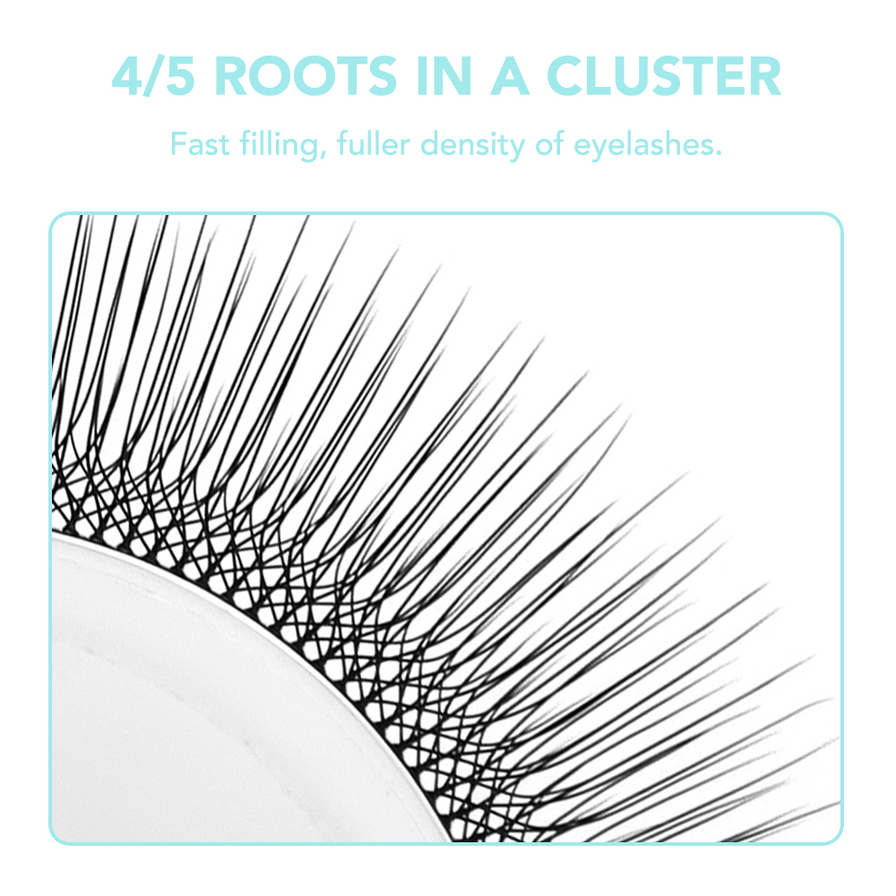 NATUHANA 3D/4D/5D Camellia Las - Eyelash Extension Wispy Look 评论和价格