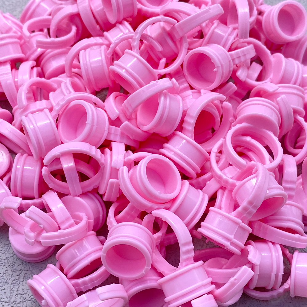 100Pcs Glue Rings For Lashes G - Eyelash Extension With Glue 评论和价格