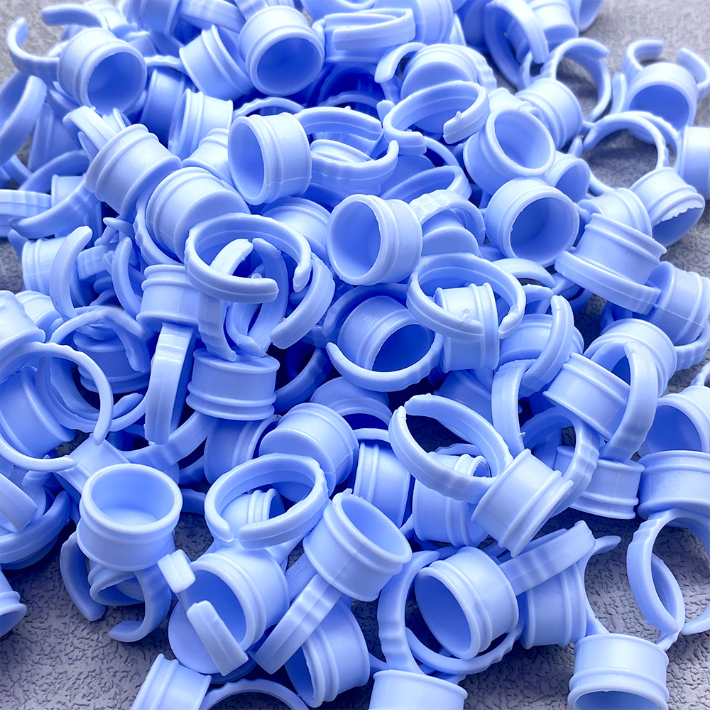 100Pcs Glue Rings For Lashes G - Eyelash Extension With Glue 评论和价格