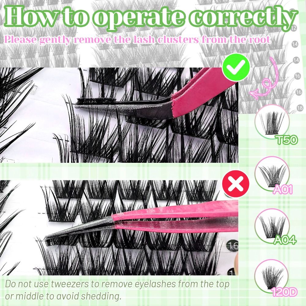 Natural Look False Eyelashes B - Lashes Eyelash Extension 评论和价格