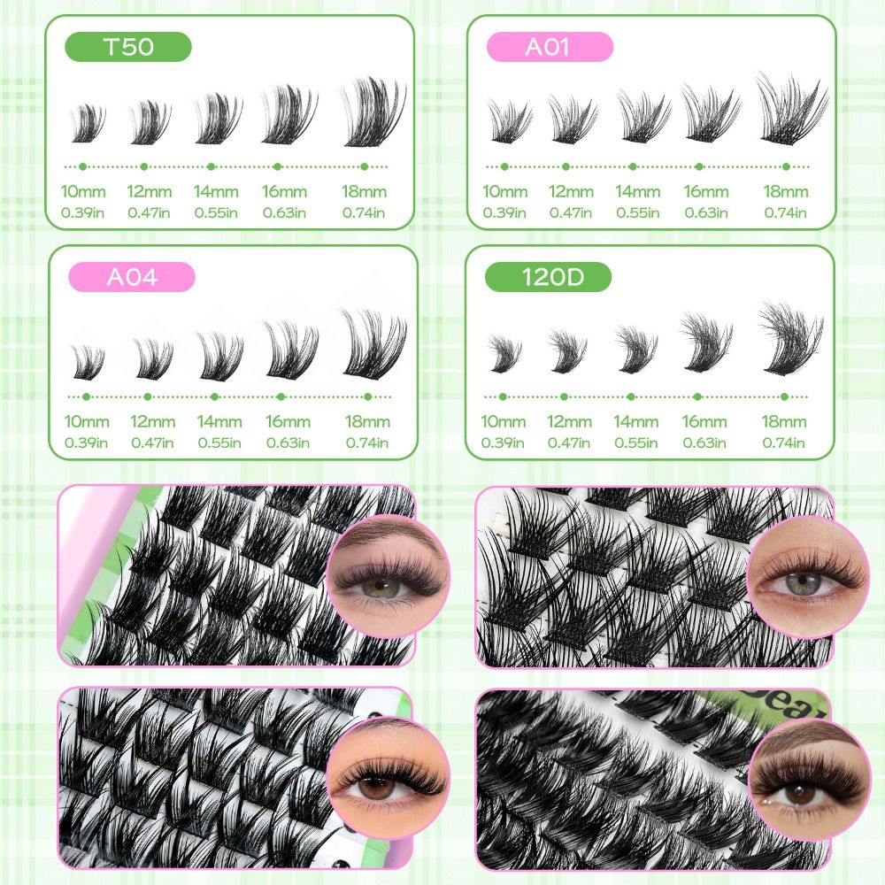 Natural Look False Eyelashes B - Lashes Eyelash Extension 评论和价格