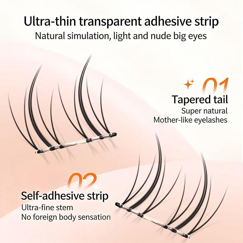 Black Self Adhesive False Eyel - Eyelash Extension No 11 评论和价格
