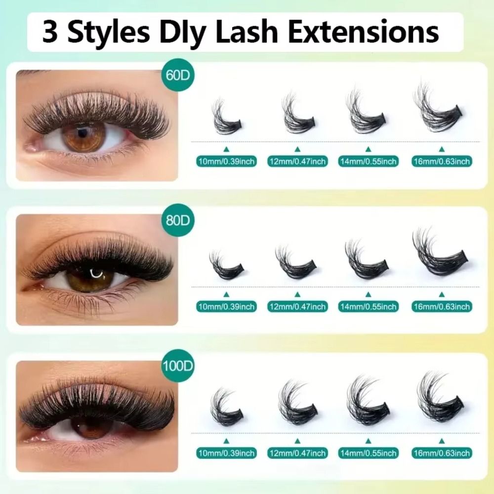Natural Look False Eyelashes B - Lashes Eyelash Extension 评论和价格
