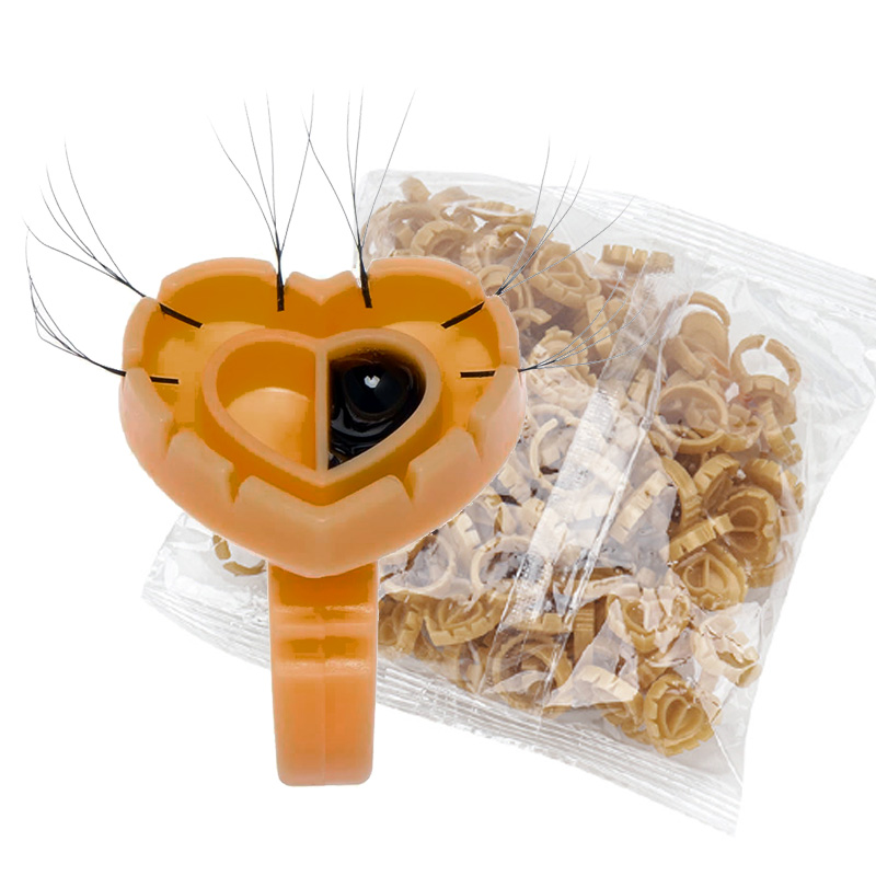 500PCS Glue Rings for Lash Ext - Eyelash Extension With Glue 评论和价格