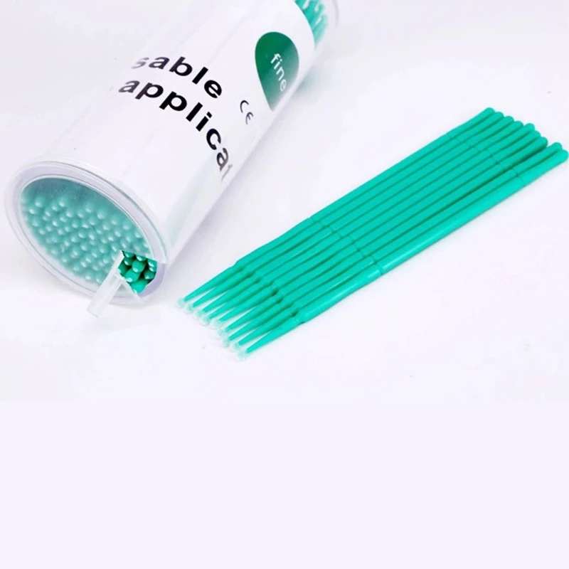 100Pcs/bottle MicroBrush For E - Lashes Eyelash Extension 评论和价格