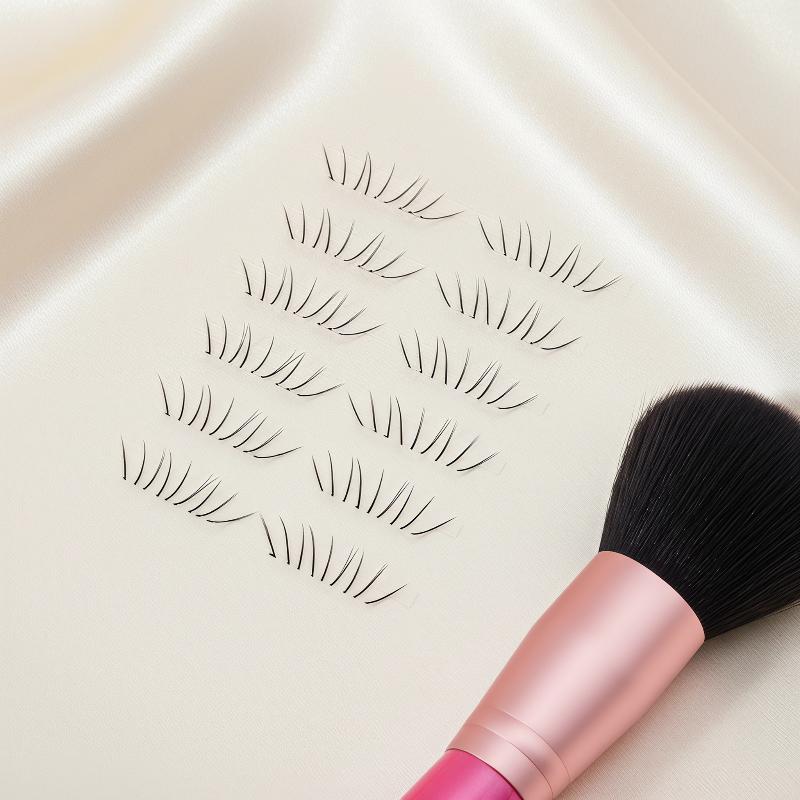 Natural Comic Lower Lash Exten - Eyelash Extension With Glue 评论和价格