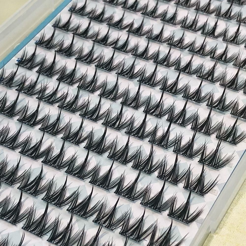 100/130/200 Clusters Black Sel - Eyelash Extension No 11 评论和价格