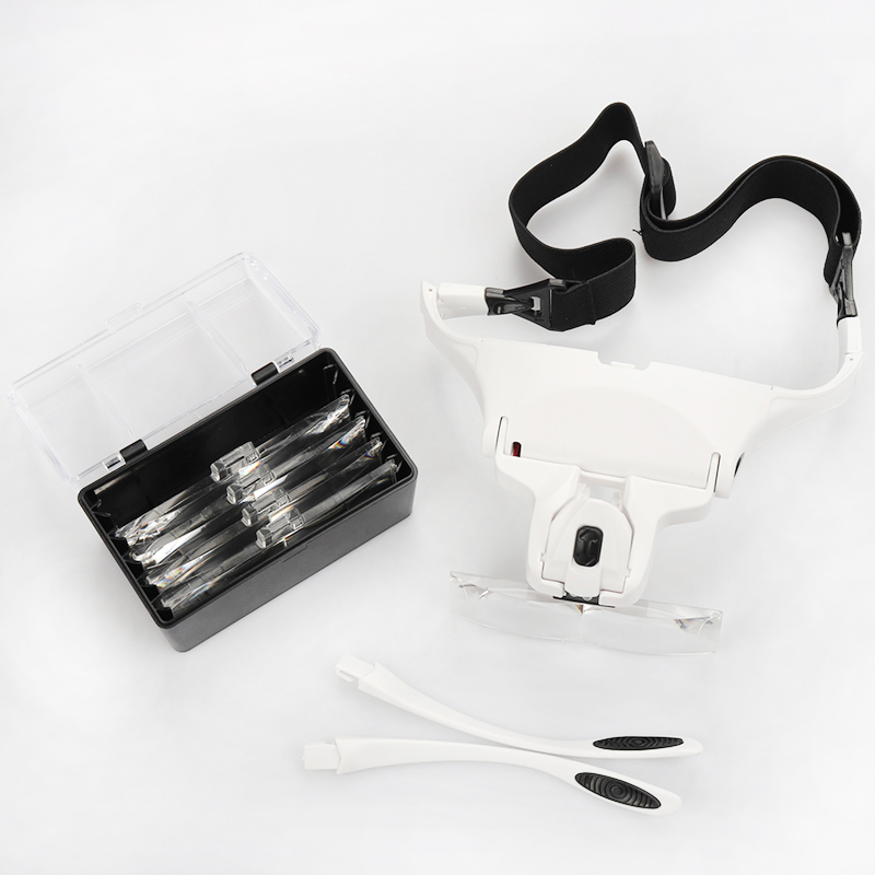 5 Lens Adjustable Headband Mag - Eyelash Extension With Glasses 评论和价格