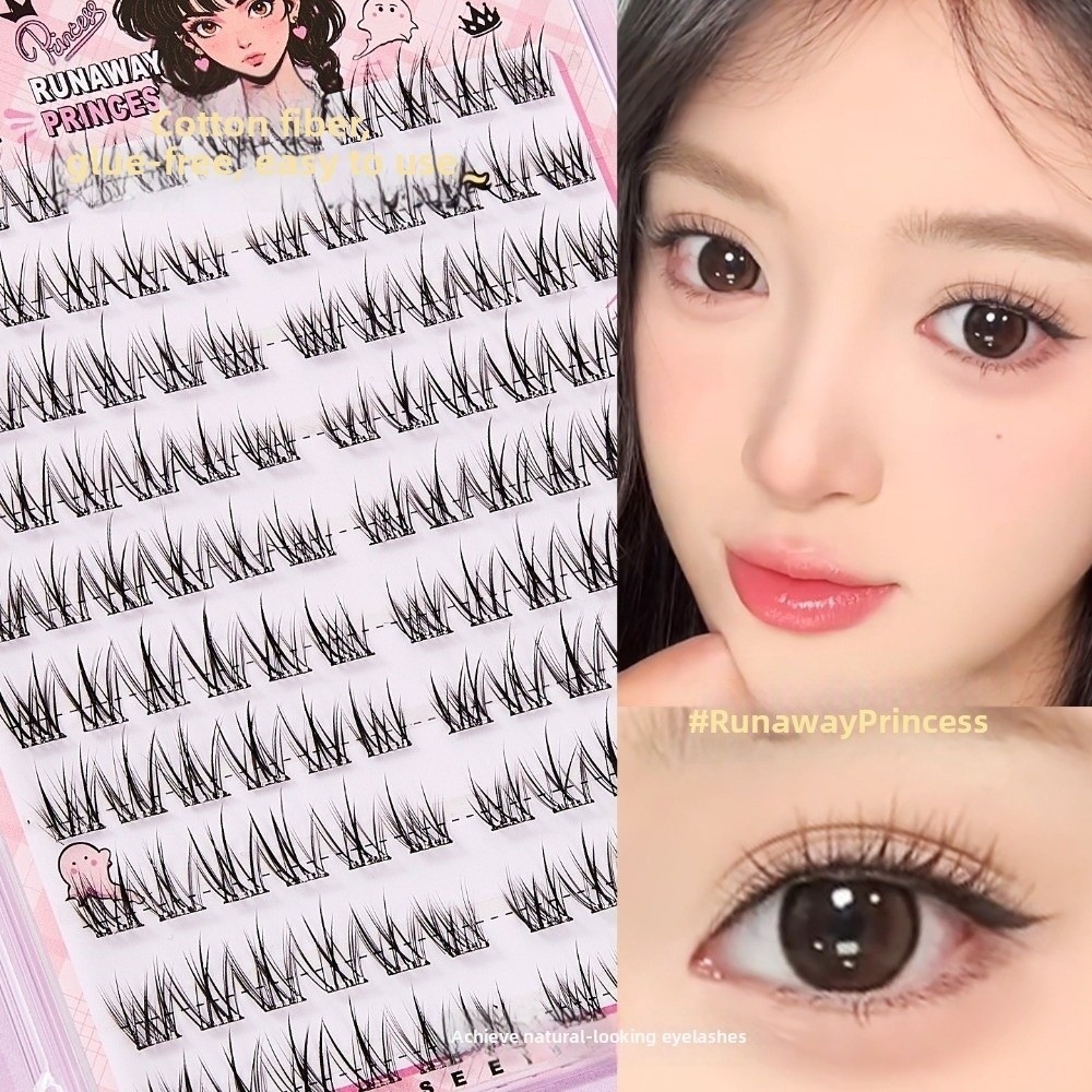 80 Clusters 11-12MM Self Adhes - Eyelash Extension No 11 评论和价格