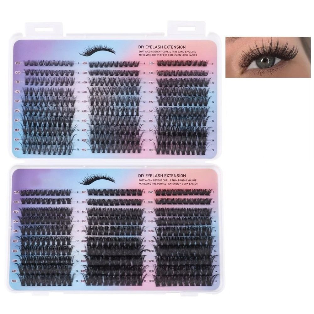 New Bond and Seal False Eyelas - Eyelash Extension Wispy Look 评论和价格