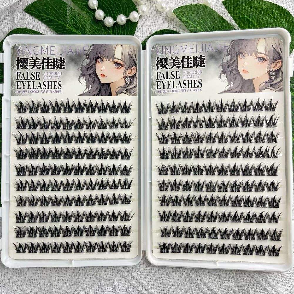 100/130/200 Clusters Black Sel - Eyelash Extension No 11 评论和价格
