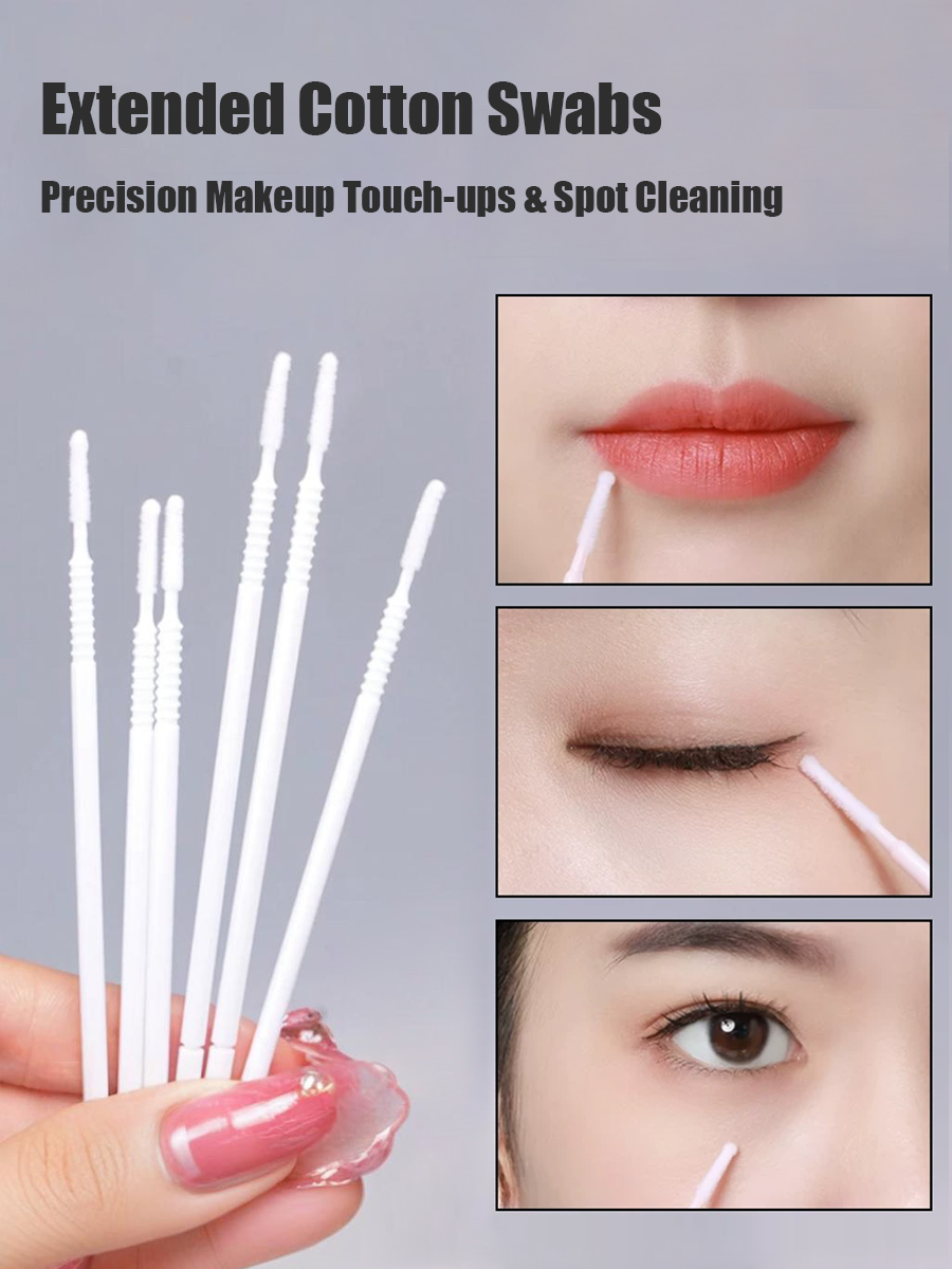 Disposable Long Cotton Swabs E - Lashes Eyelash Extension 评论和价格