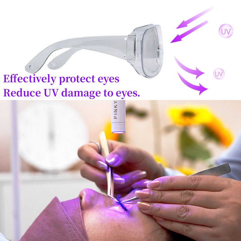 UV Protective Glasses UV Eyela - Eyelash Extension With Glasses 评论和价格
