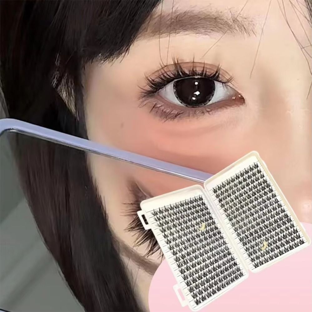 Natural Look False Eyelashes B - Eyelash Extension Wispy Look 评论和价格