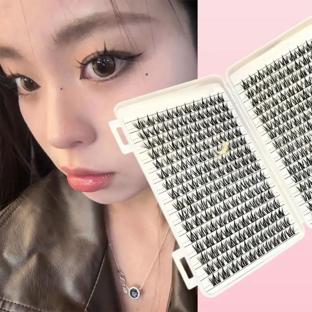 Natural Look False Eyelashes B - Eyelash Extension Wispy Look 评论和价格