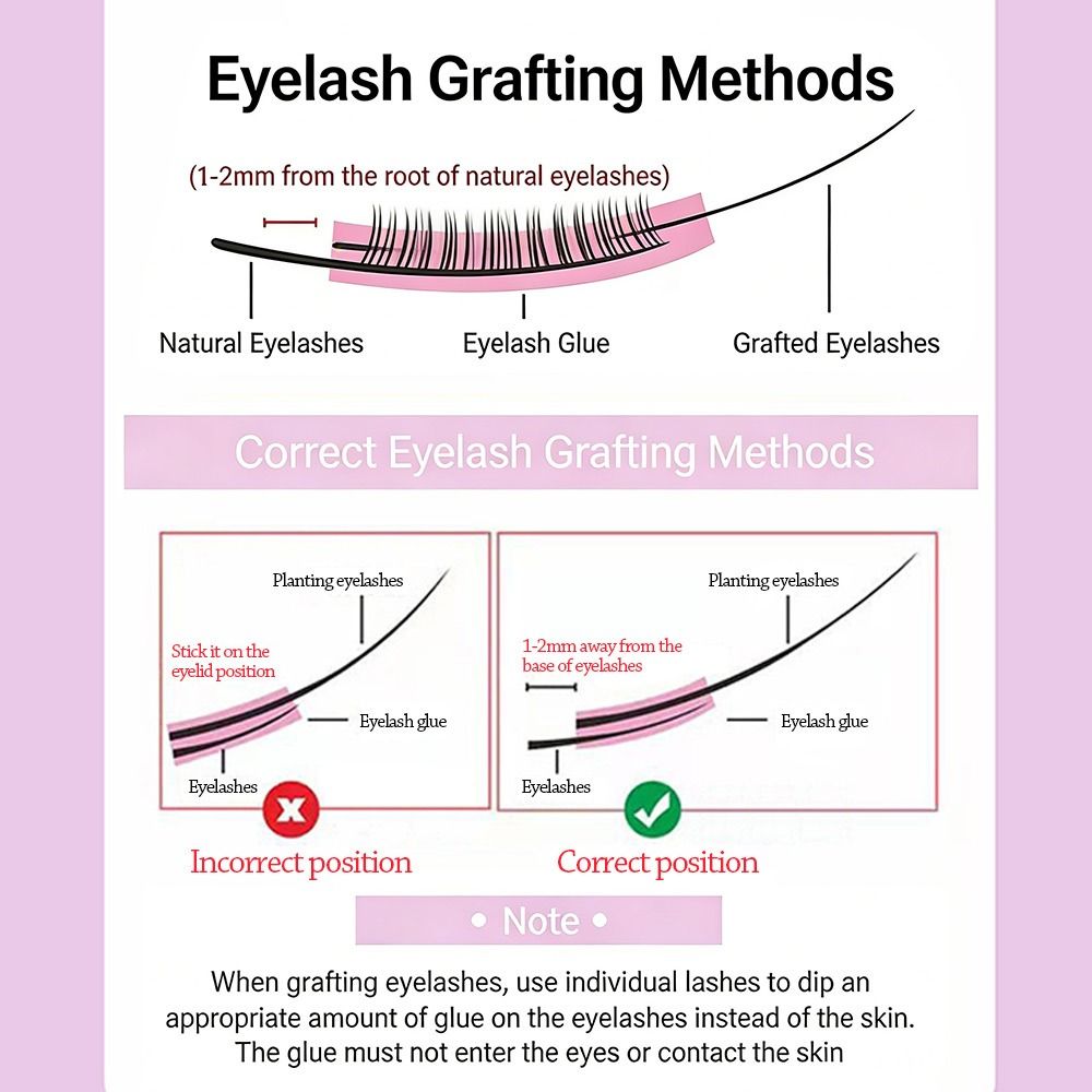 12 Rows Natural Look False Eye - Eyelash Extension Wispy Look 评论和价格