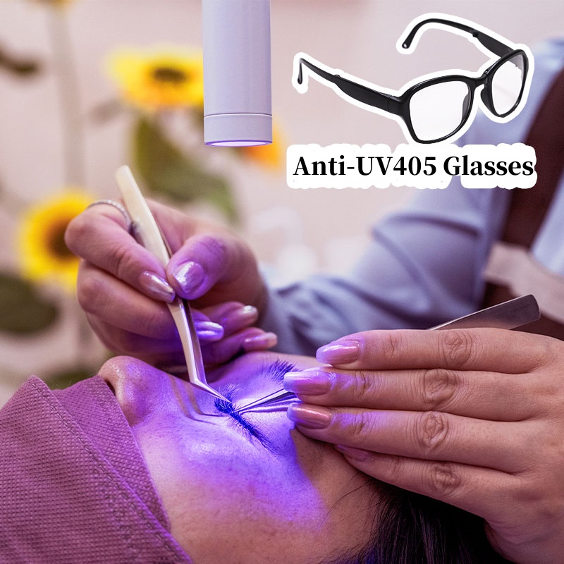 UV Protective Glasses For Fals - Eyelash Extension With Glasses 评论和价格
