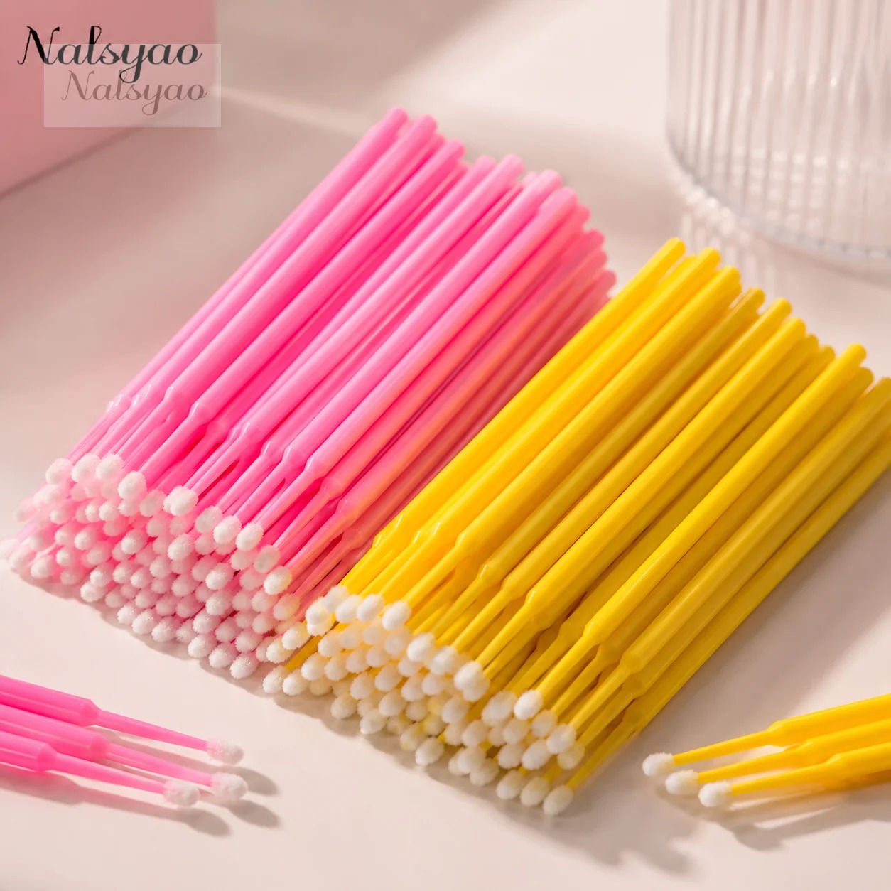 500pcs Eyelash Extension Clean - Eyelash Extension With Glue 评论和价格