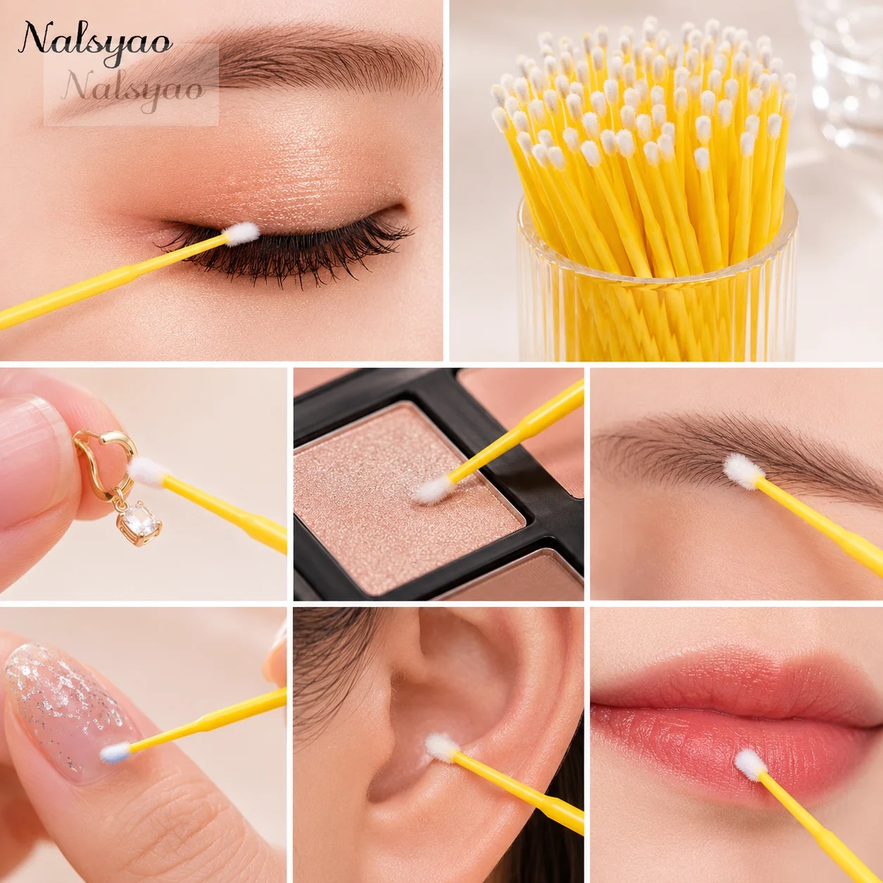 500pcs Eyelash Extension Clean - Eyelash Extension With Glue 评论和价格