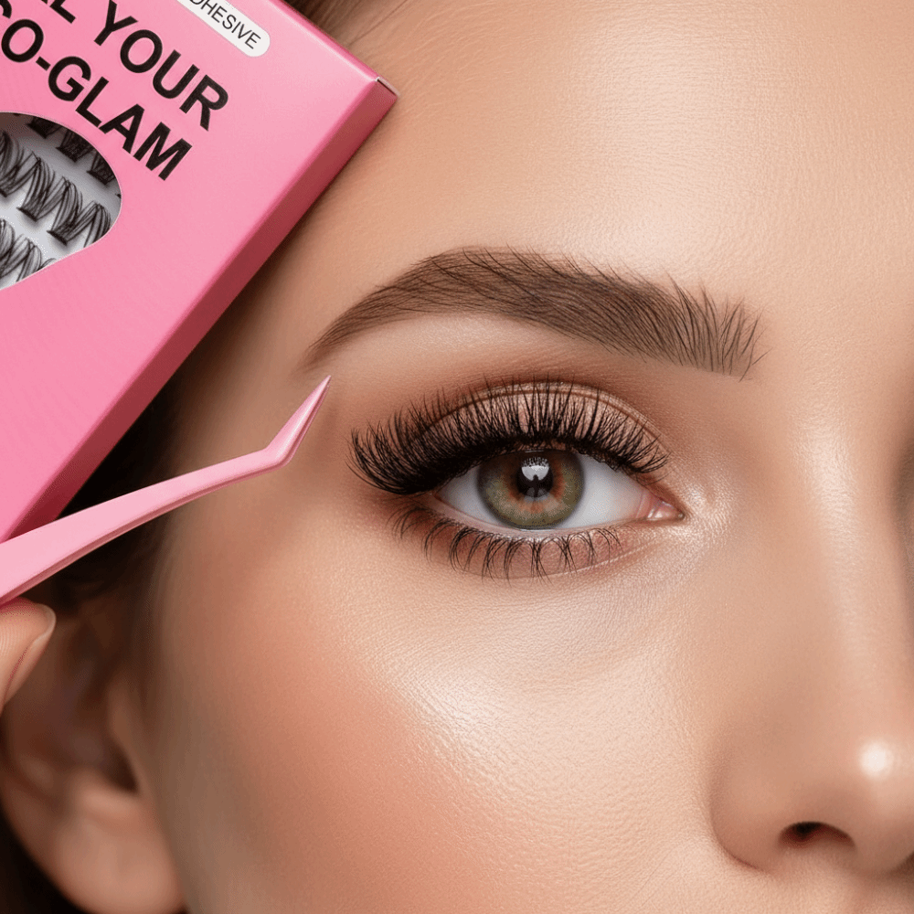 Natural Look DIY Lashes Extens - Eyelash Extension With Glue 评论和价格