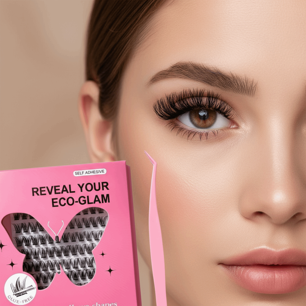 Natural Look DIY Lashes Extens - Eyelash Extension With Glue 评论和价格