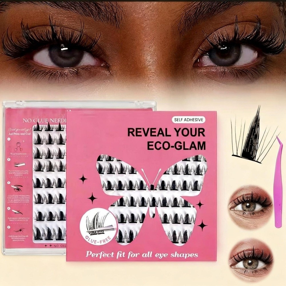 Natural Look DIY Lashes Extens - Eyelash Extension With Glue 评论和价格