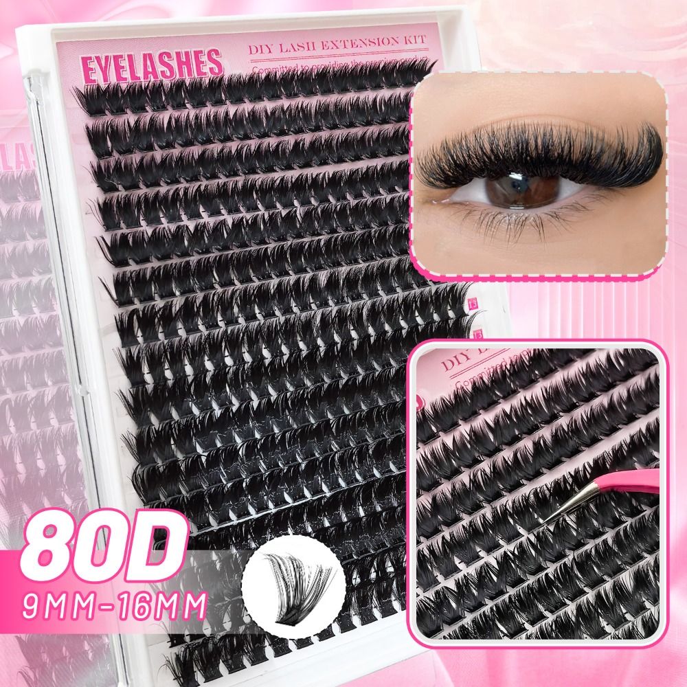 Natural Look False Eyelashes W - Eyelash Extension Wispy Look 评论和价格