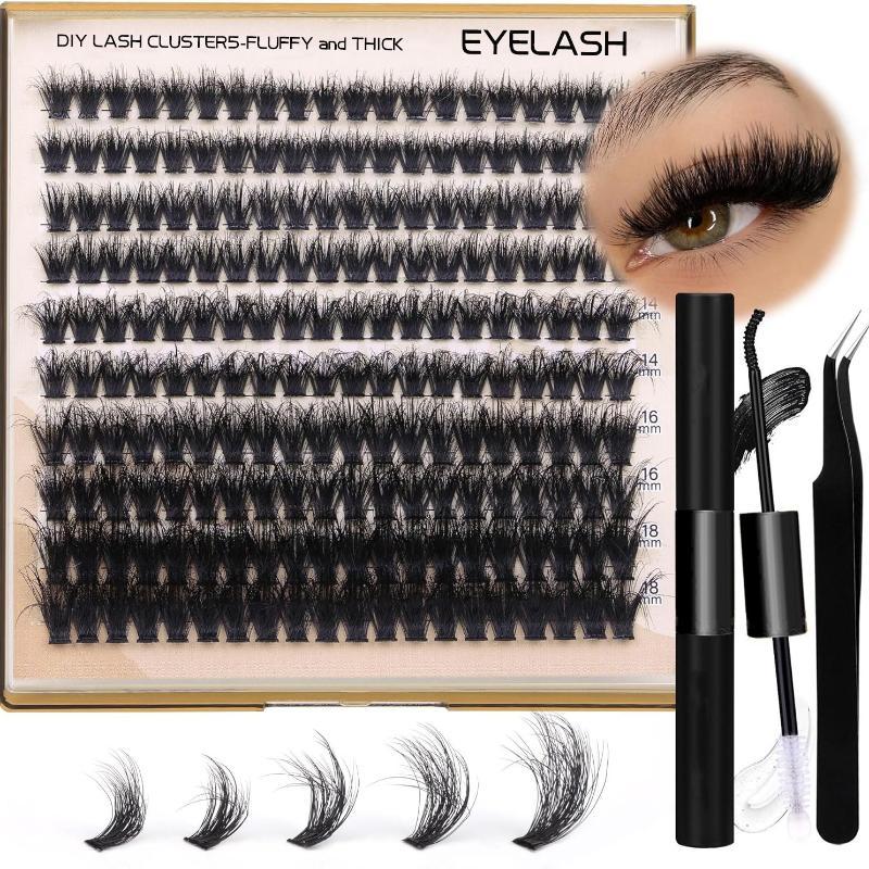 New Fluffy Thick Lash Clusters - Lashes Eyelash Extension 评论和价格