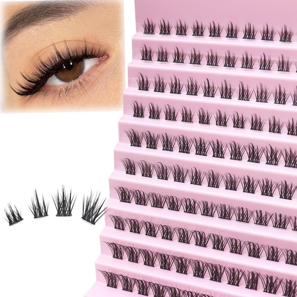 Natural Look False Eyelashes W - Eyelash Extension Wispy Look 评论和价格