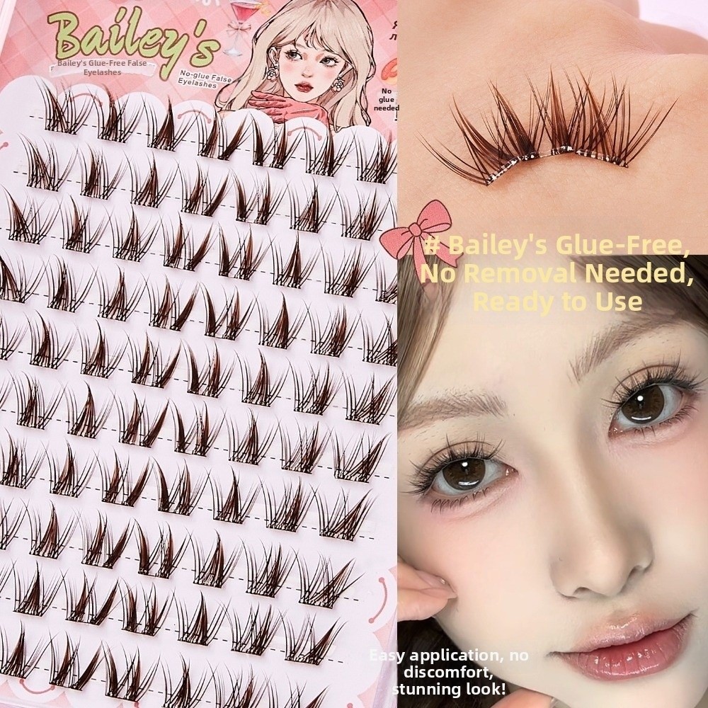 80 Clusters 11-12MM Self Adhes - Eyelash Extension No 11 评论和价格