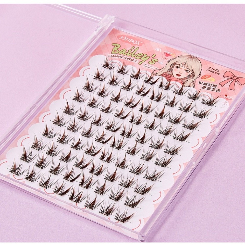 80 Clusters 11-12MM Self Adhes - Eyelash Extension No 11 评论和价格