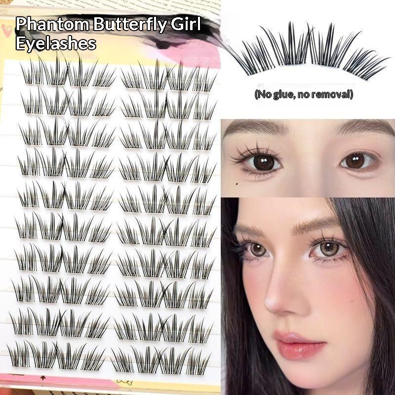 DIY Natural Feather Curl Lashe - Eyelash Extension With Glue 评论和价格