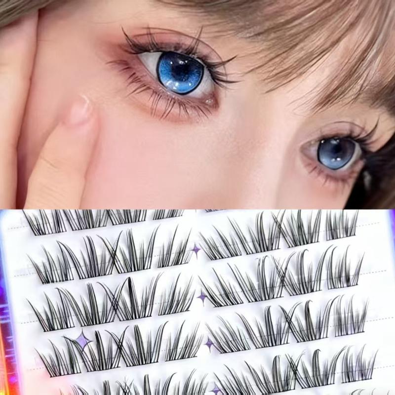 DIY Natural Feather Curl Lashe - Eyelash Extension With Glue 评论和价格