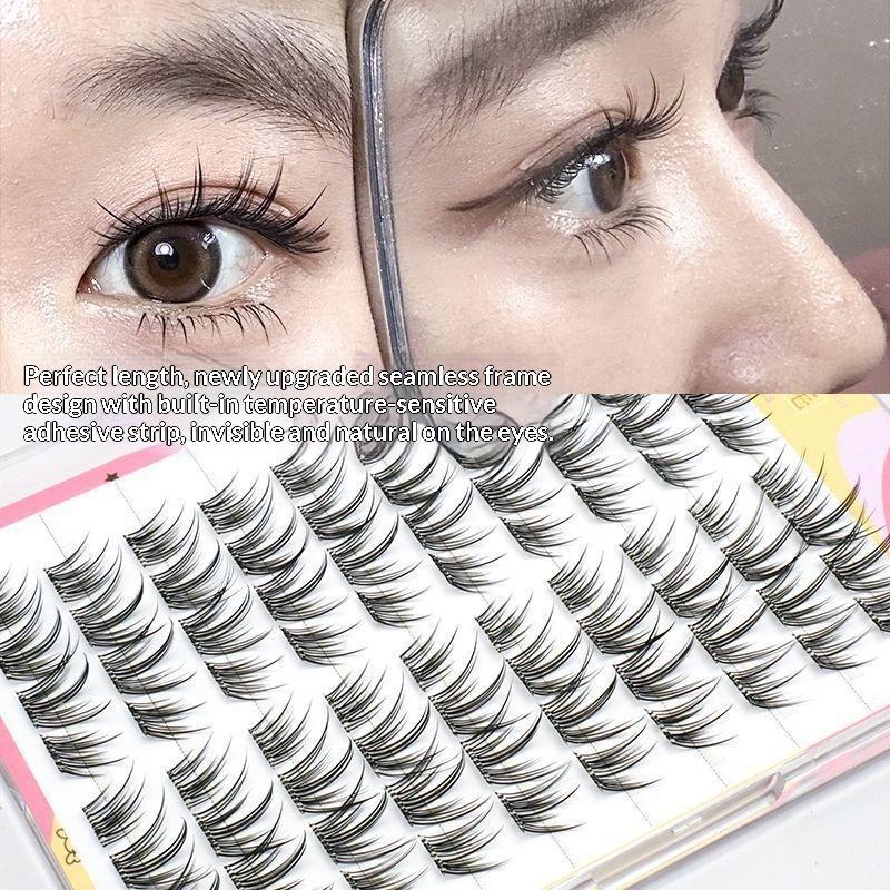 DIY Natural Feather Curl Lashe - Eyelash Extension With Glue 评论和价格