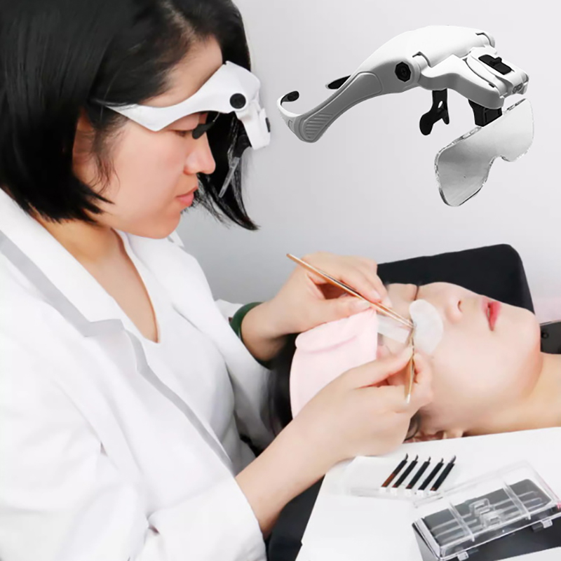 5 Lens Adjustable Magnifier Ey - Eyelash Extension With Glasses 评论和价格