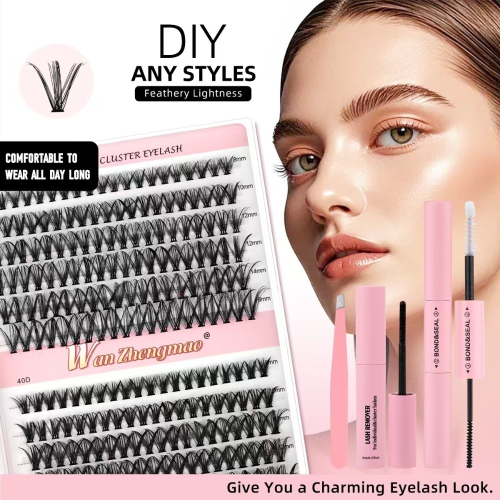 8-16mm Length False Eyelashes  - Eyelash Extension Wispy Look 评论和价格