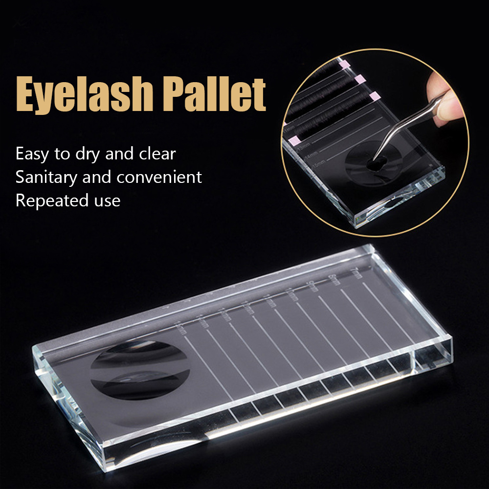 Eyelash Extension Pallet Cryst - Eyelash Extension With Glue 评论和价格