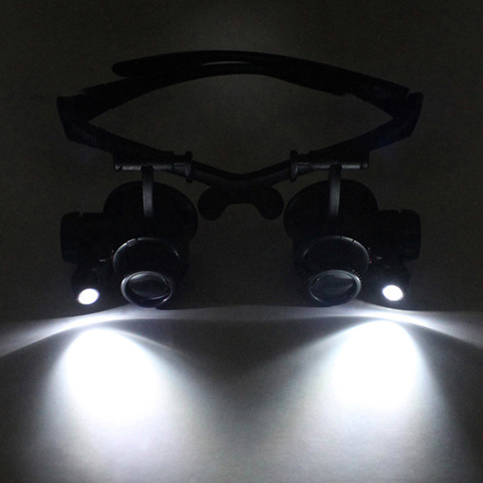LED Light Eye Magnifying Glass - Eyelash Extension With Glasses 评论和价格