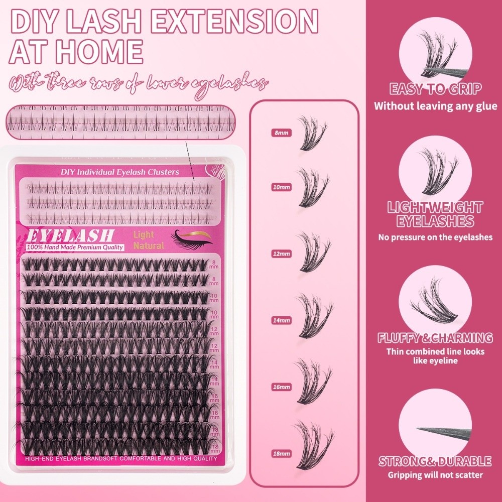 8-18mm Length False Eyelashes  - Lashes Eyelash Extension 评论和价格