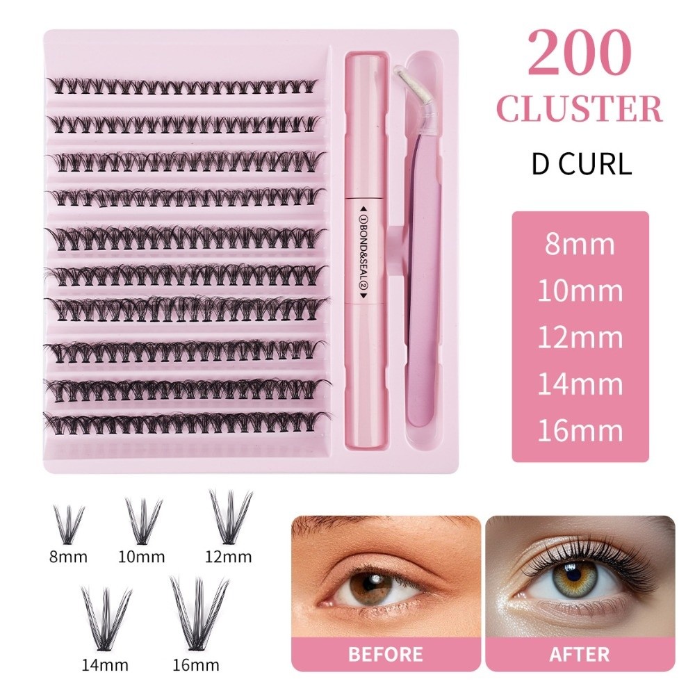 High Quality Bond and Seal Fal - Eyelash Extension Wispy Look 评论和价格