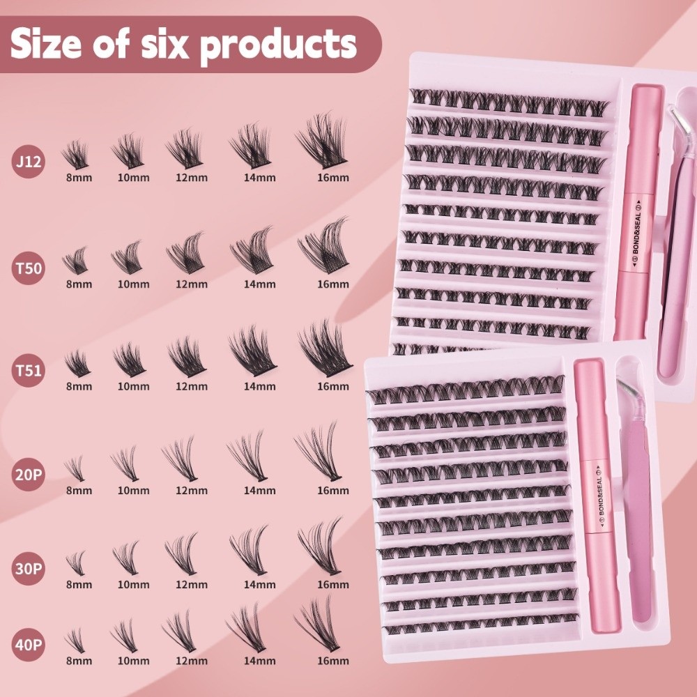 High Quality Bond and Seal Fal - Eyelash Extension Wispy Look 评论和价格