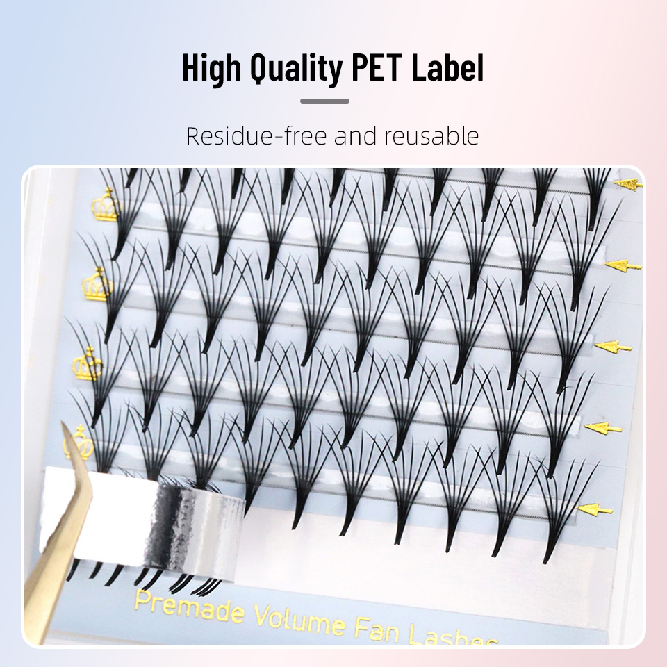 Flat Premade Eyelash Fan 3D 4D - Eyelash Extension Korean 评论和价格