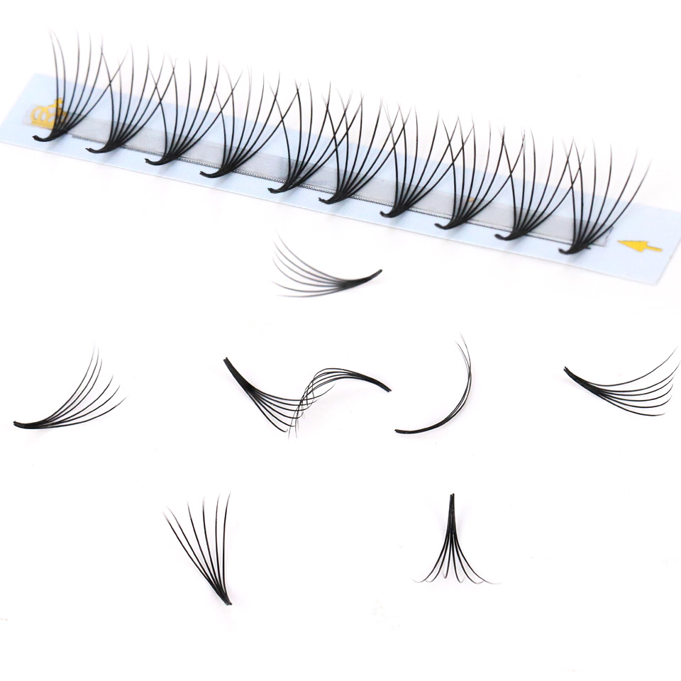 Flat Premade Eyelash Fan 3D 4D - Eyelash Extension Korean 评论和价格
