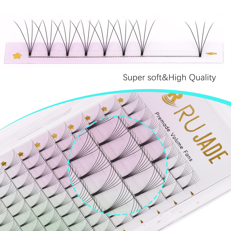 Rujade Premade Volume Fans Sho - Eyelash Extension Korean 评论和价格