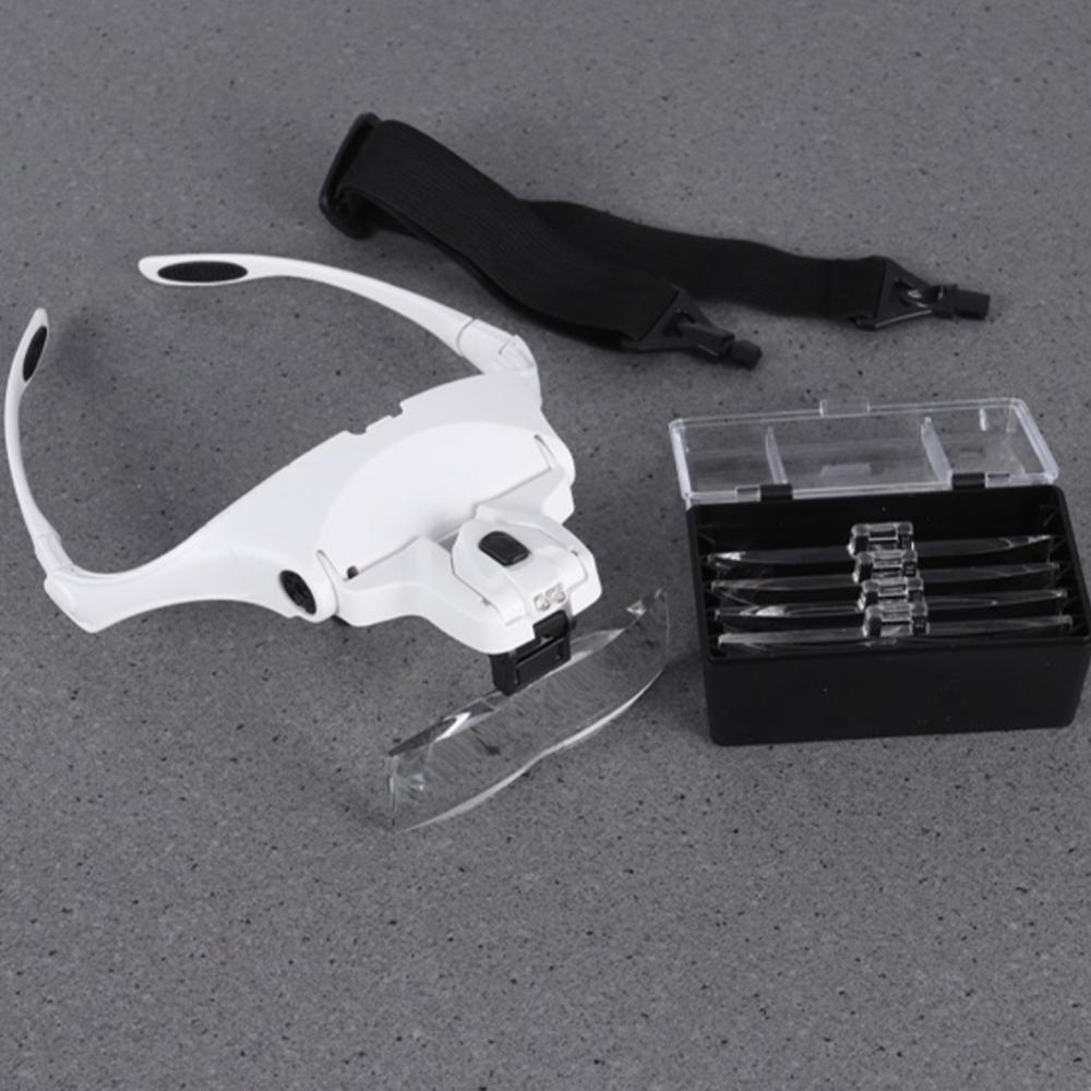5 Lens Adjustable Magnifier Ey - Eyelash Extension With Glasses 评论和价格