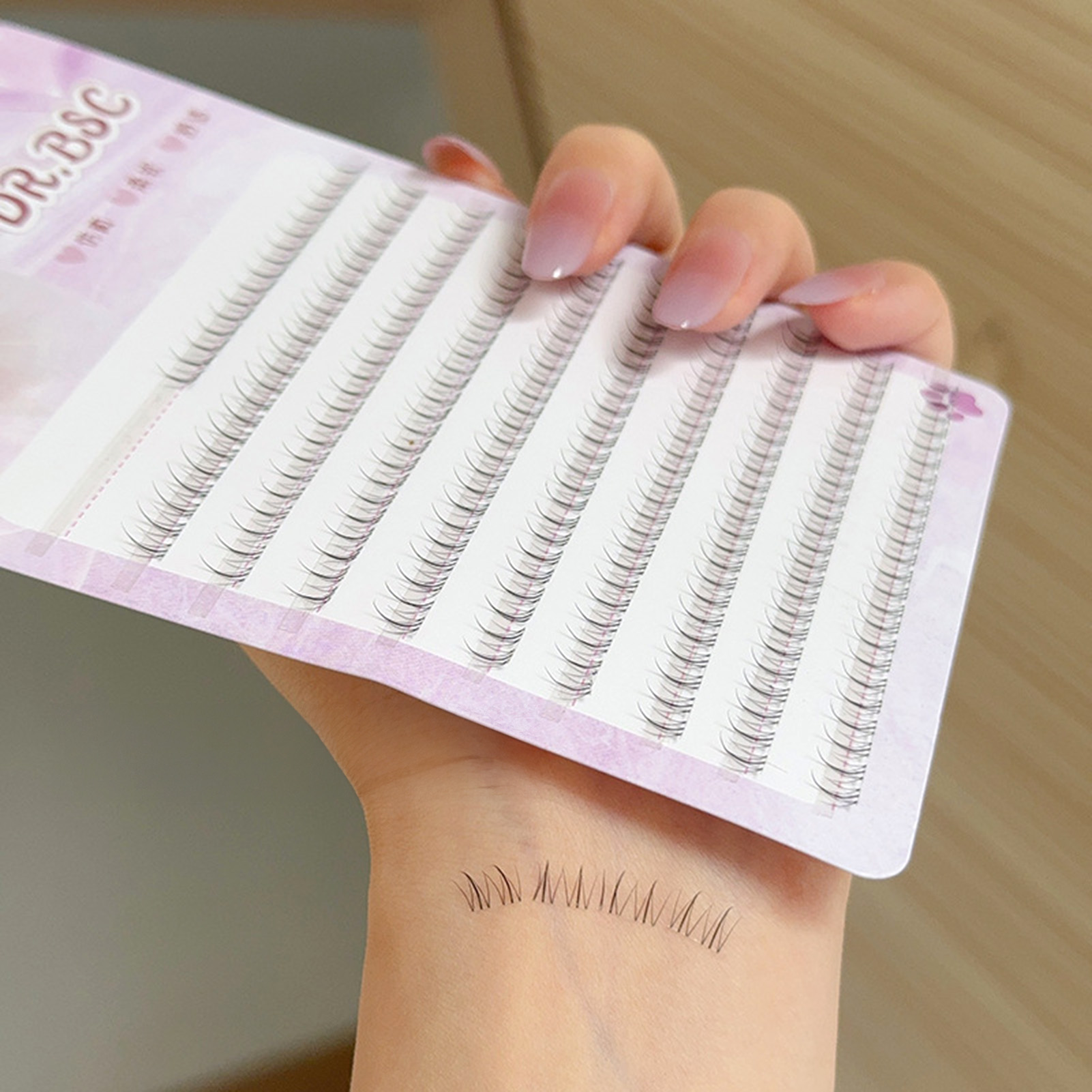 Thin Band Bottom False Eyelash - Eyelash Extension Korean 评论和价格