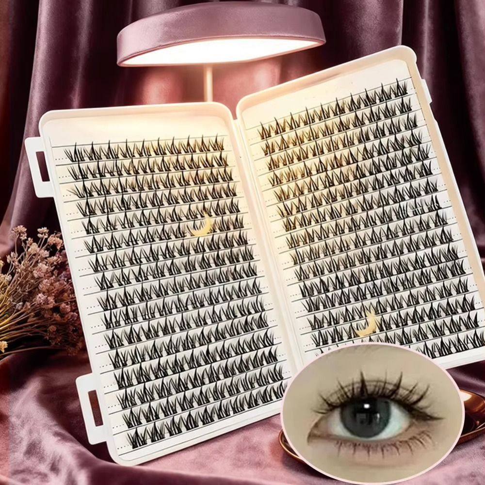 Natural Look False Eyelashes W - Eyelash Extension Wispy Look 评论和价格