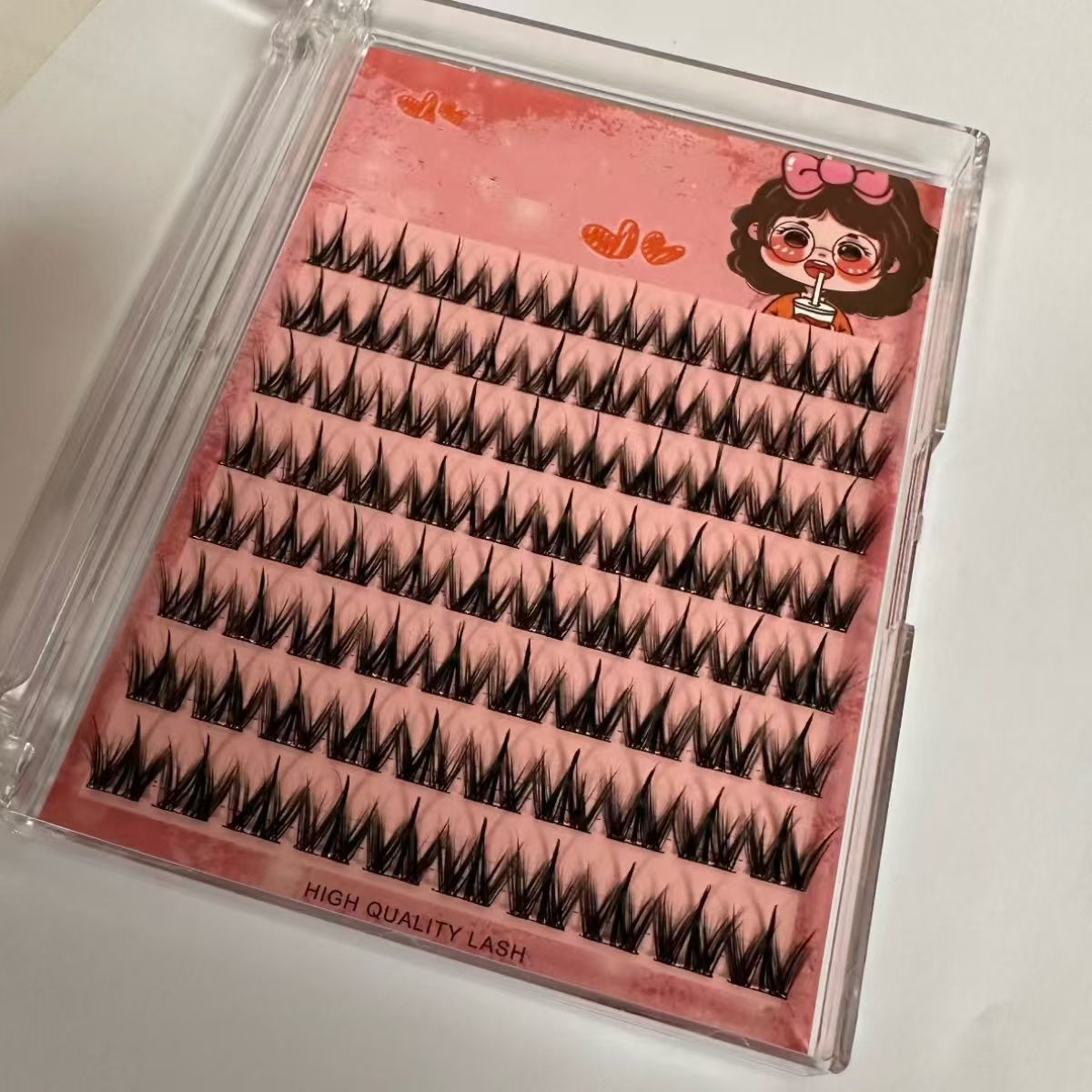 100PCS Natural Self Adhesive E - Eyelash Extension No 11 评论和价格